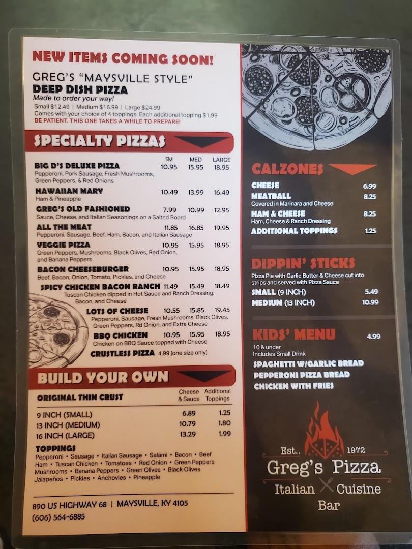Greg's Pizza